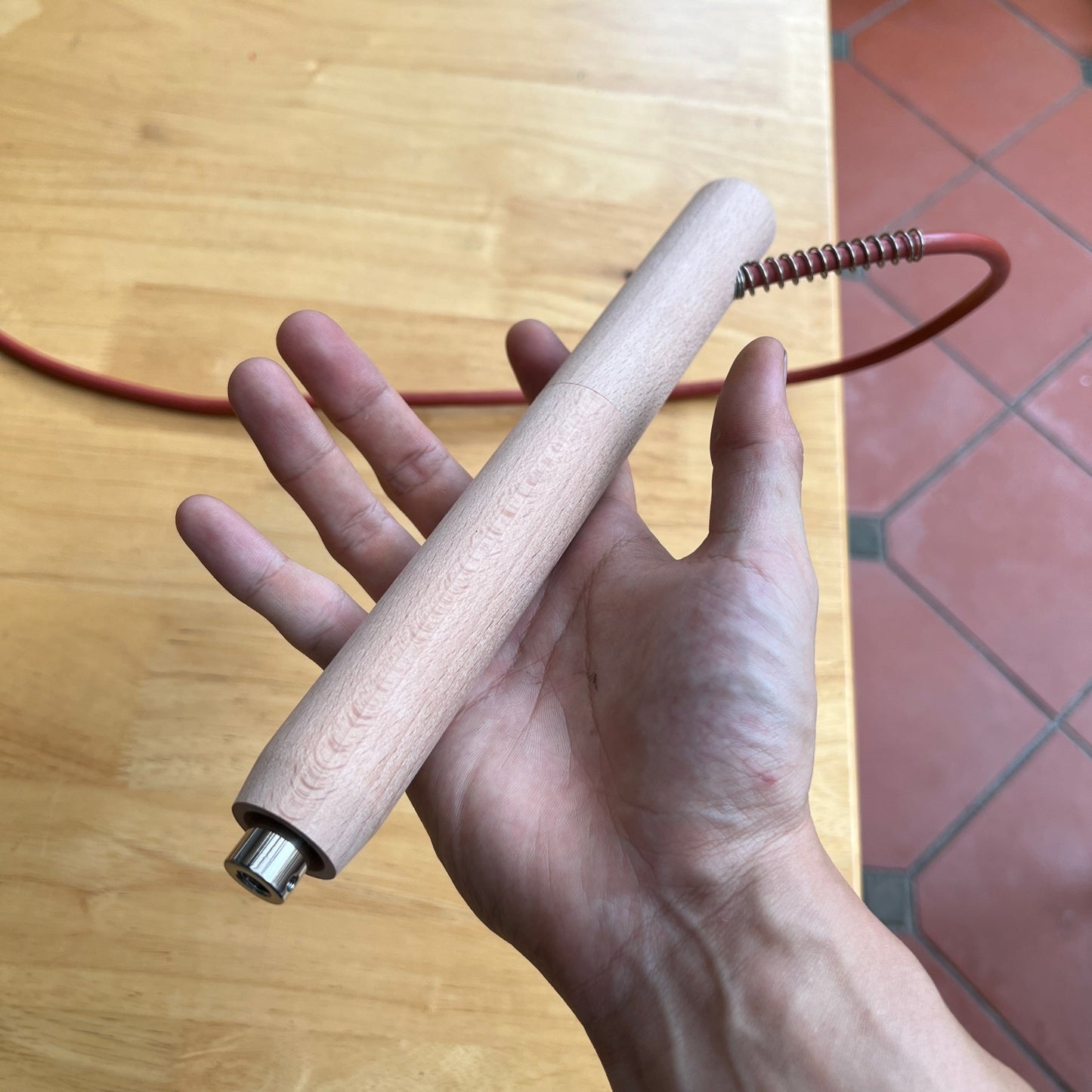 Electric Creaser Handle - JunLinLeather