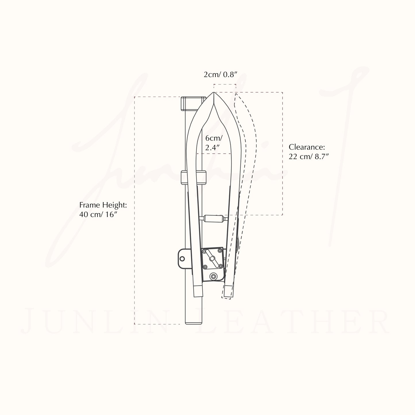 Maxita stitching pony - JunLinLeather