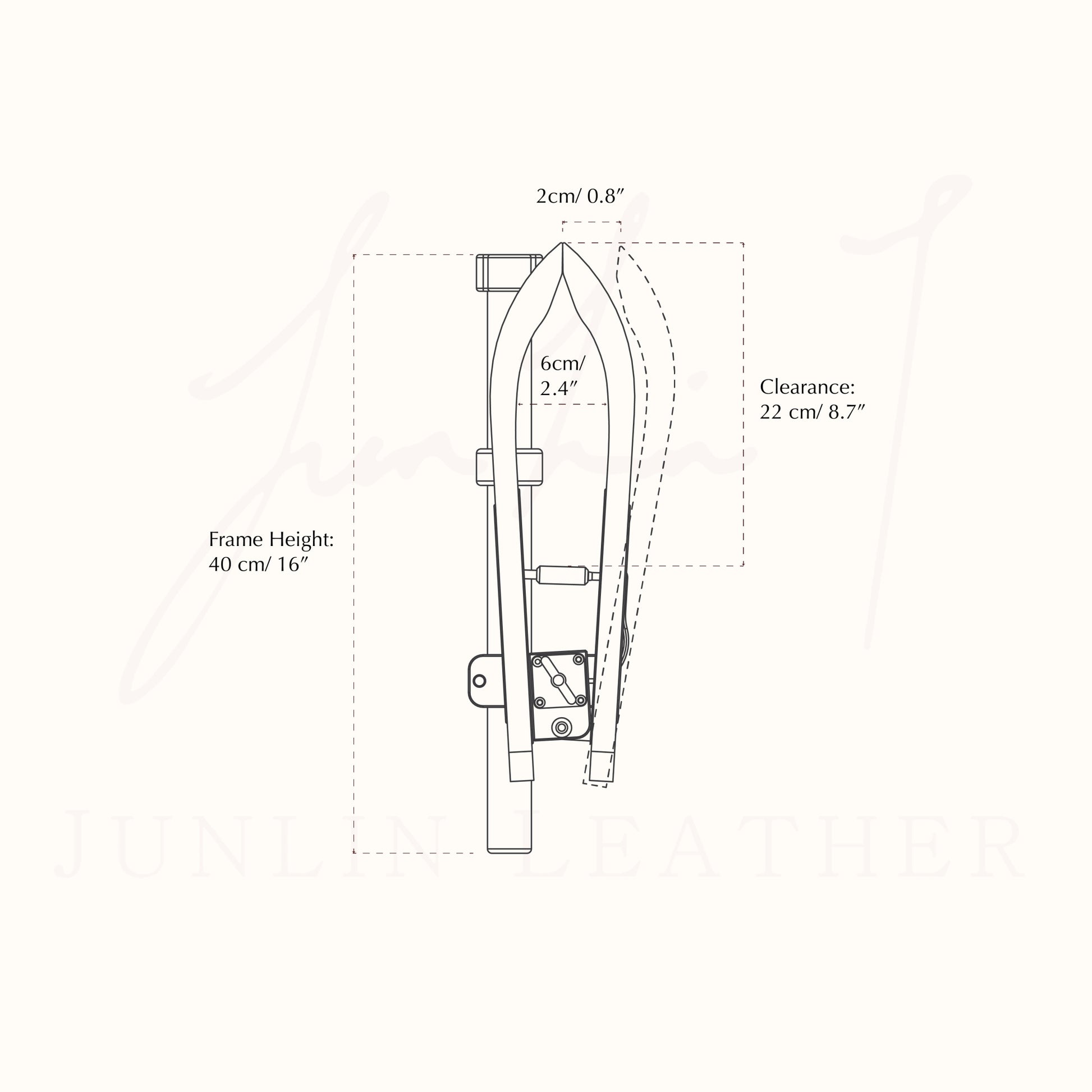 Maxita stitching pony - JunLinLeather