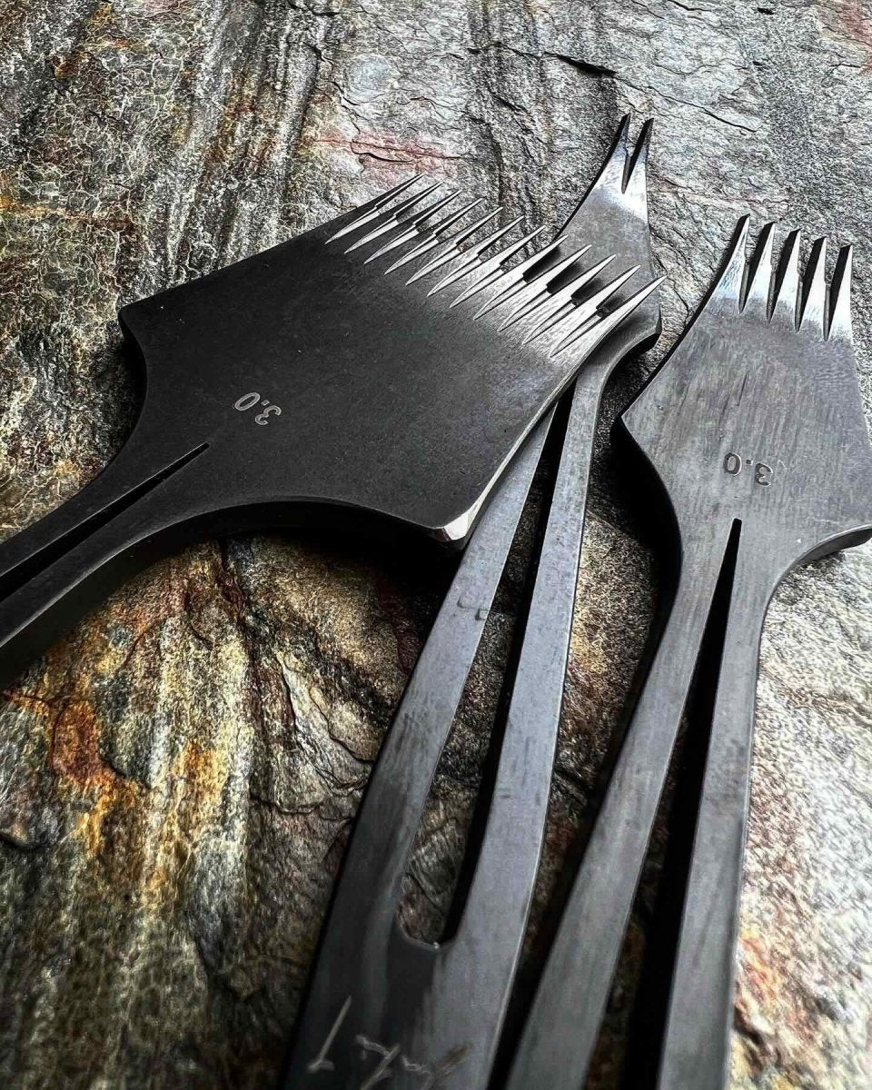 3.38mm French Pricking Irons - JunLinLeather