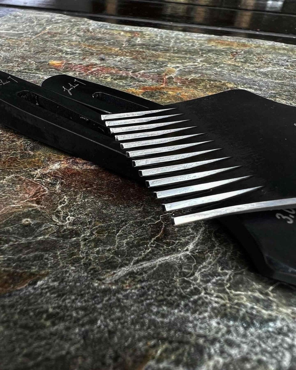 3.38mm French Pricking Irons - JunLinLeather
