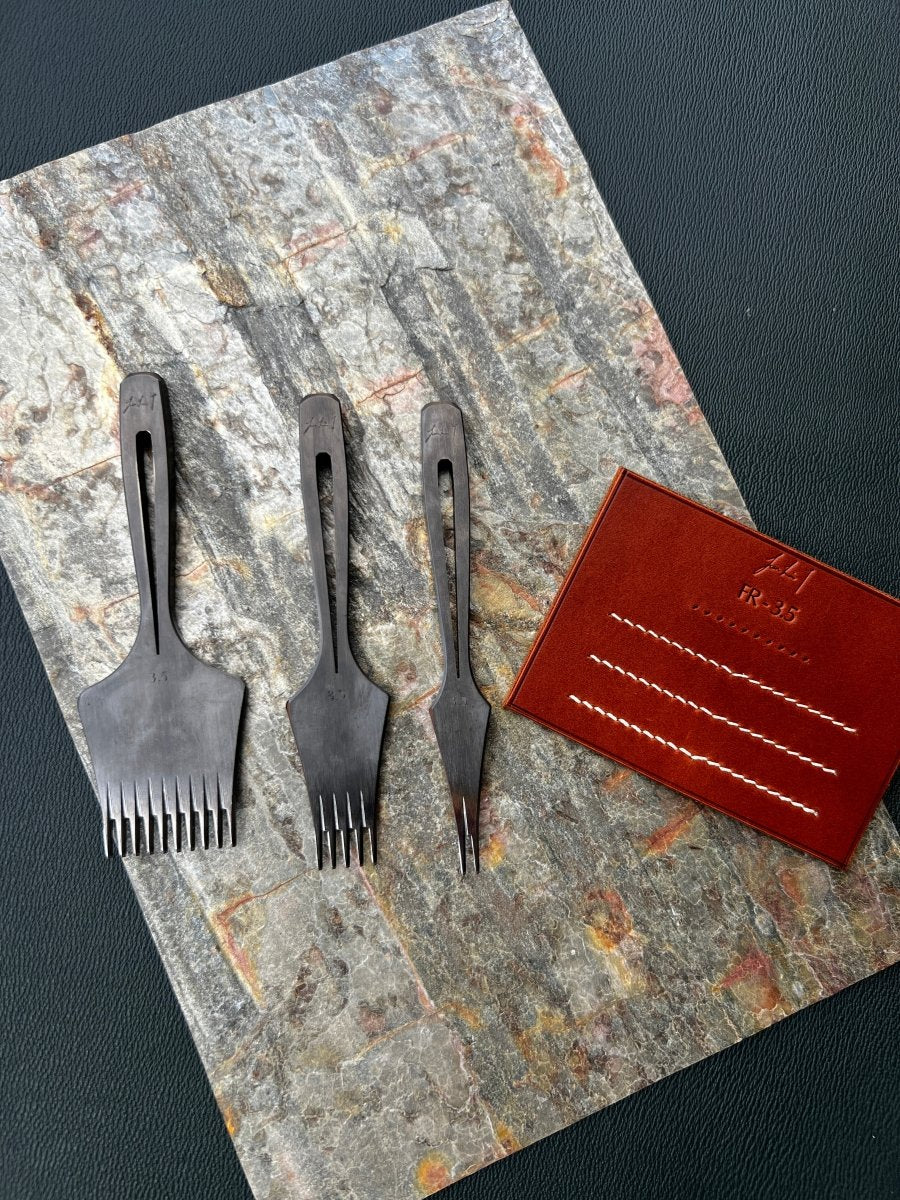 3.5mm French Pricking Irons - JunLinLeather