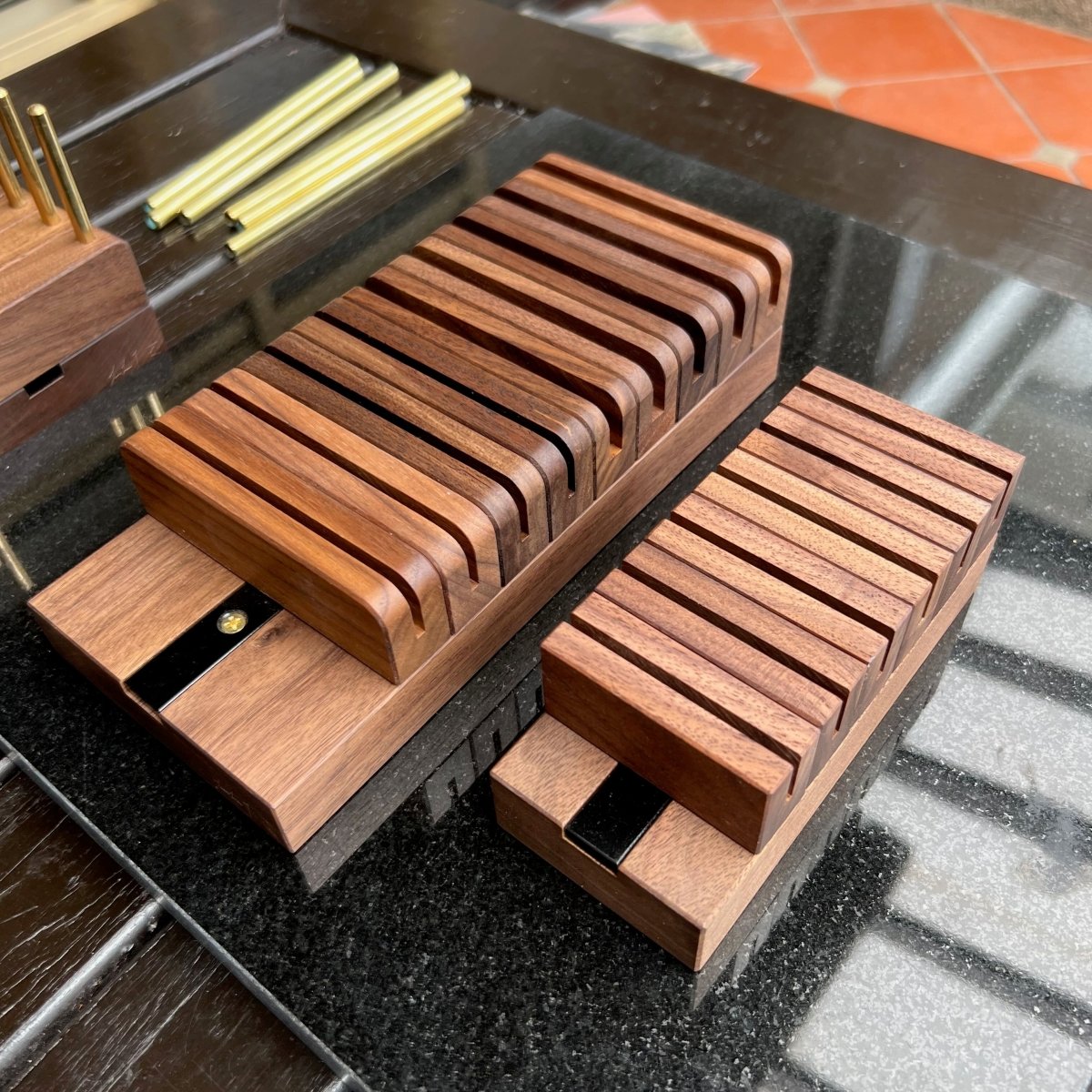 Large Edge Painting Rack-JunLinLeather