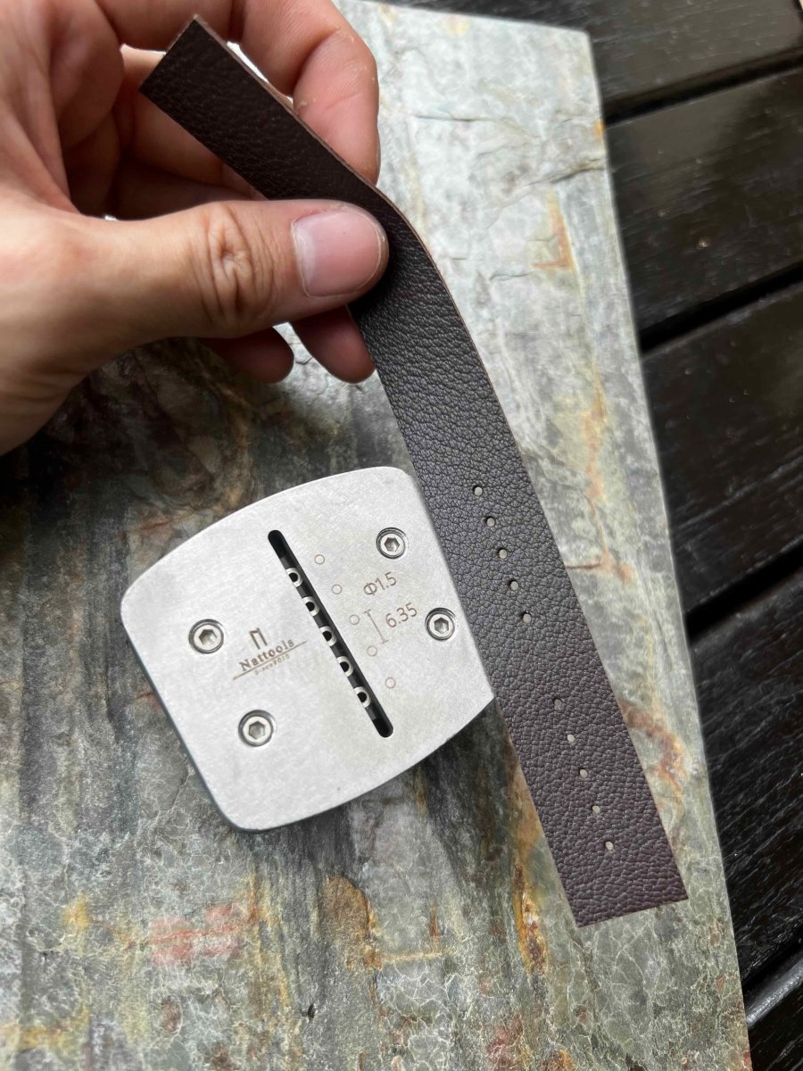 NatTools Watch Strap Self Centering Hole Punch - JunLinLeather