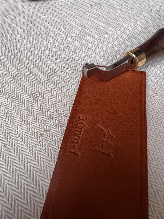 Yorkshine flat edge creaser - JunLinLeather