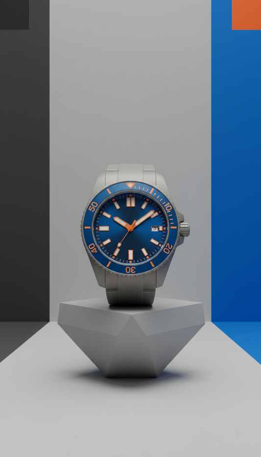 Titanium Mist Diver 300M Water Resistance