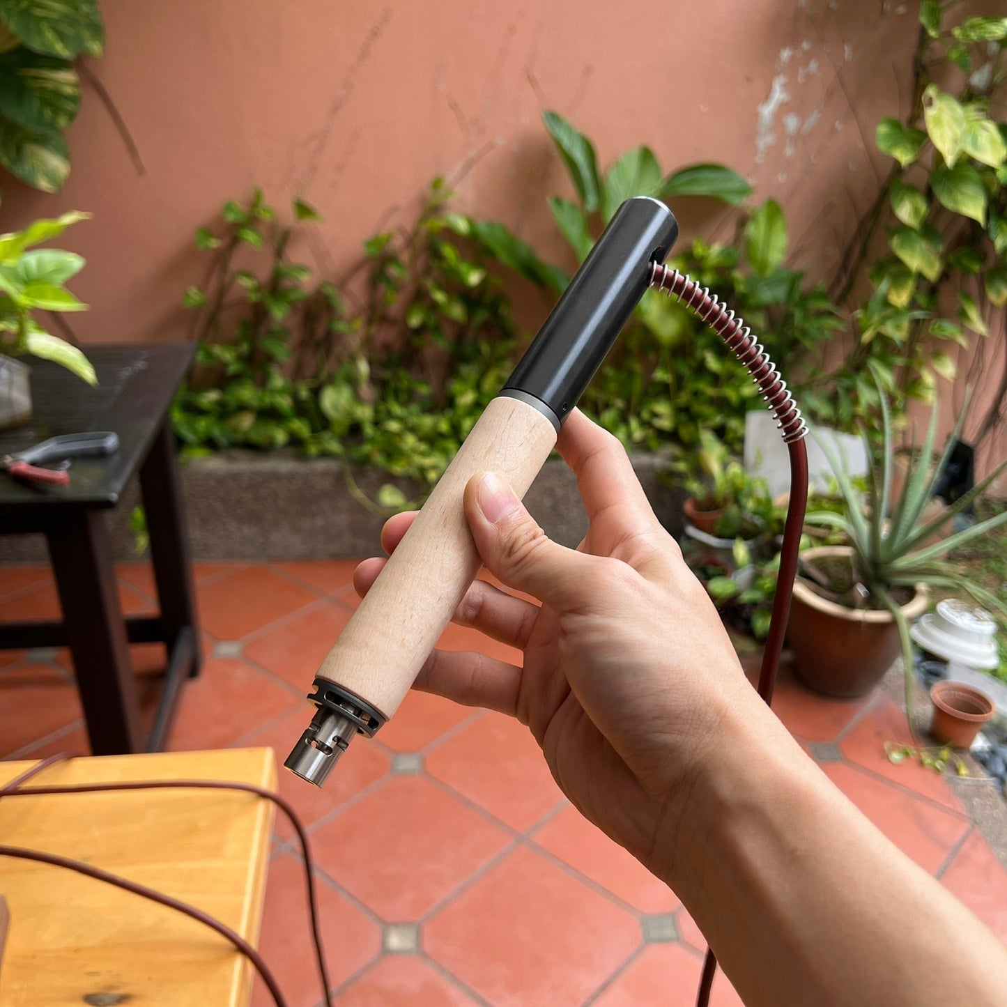 Electric Creaser Handle - Orion - JunLinLeather