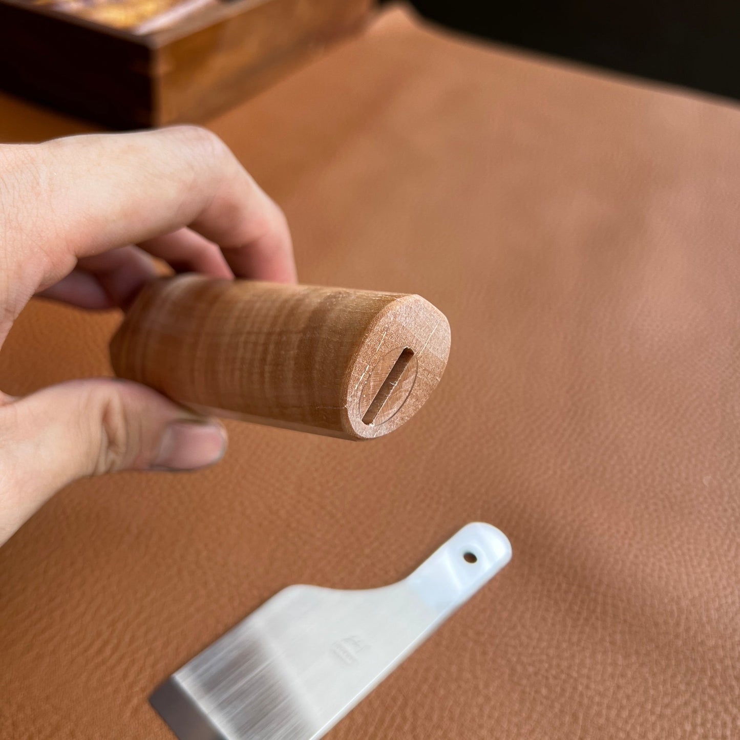 Journey Skiver - Maple (28mm) - JunLinLeather