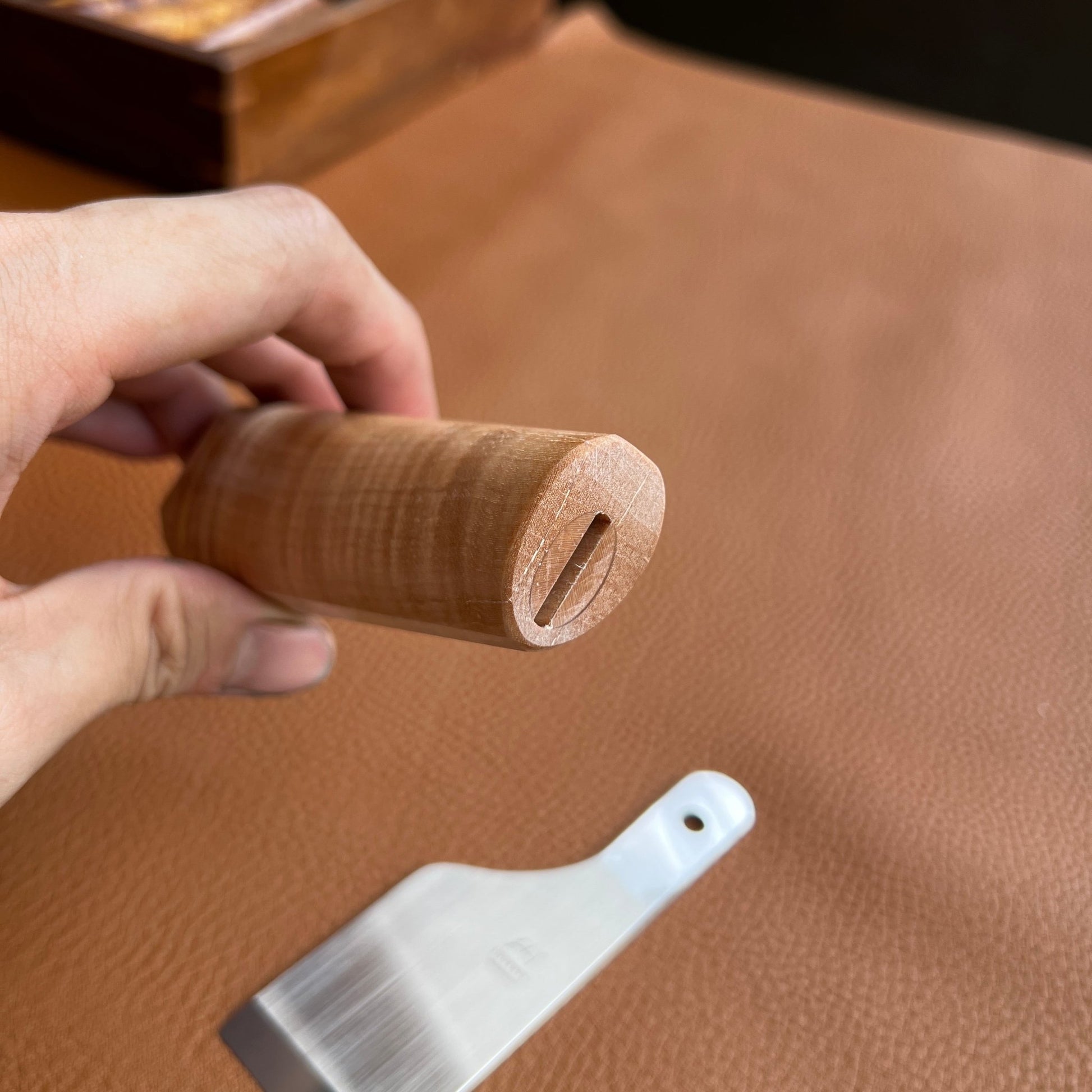 Journey Skiver - Maple (28mm) - JunLinLeather