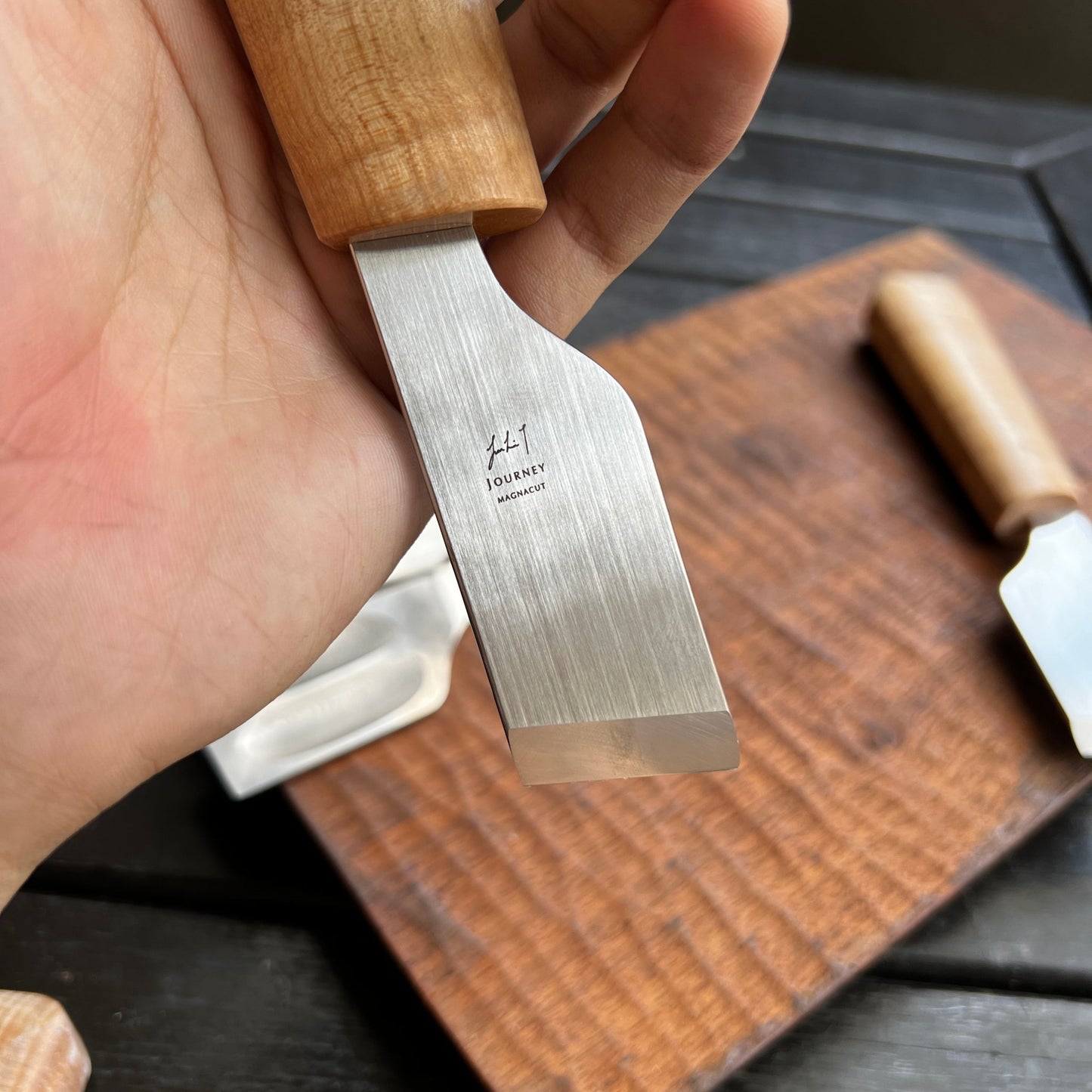 Journey Skiver - Maple (28mm) - JunLinLeather
