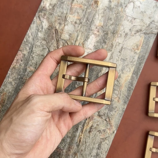 Brass Belt Buckle - Type C