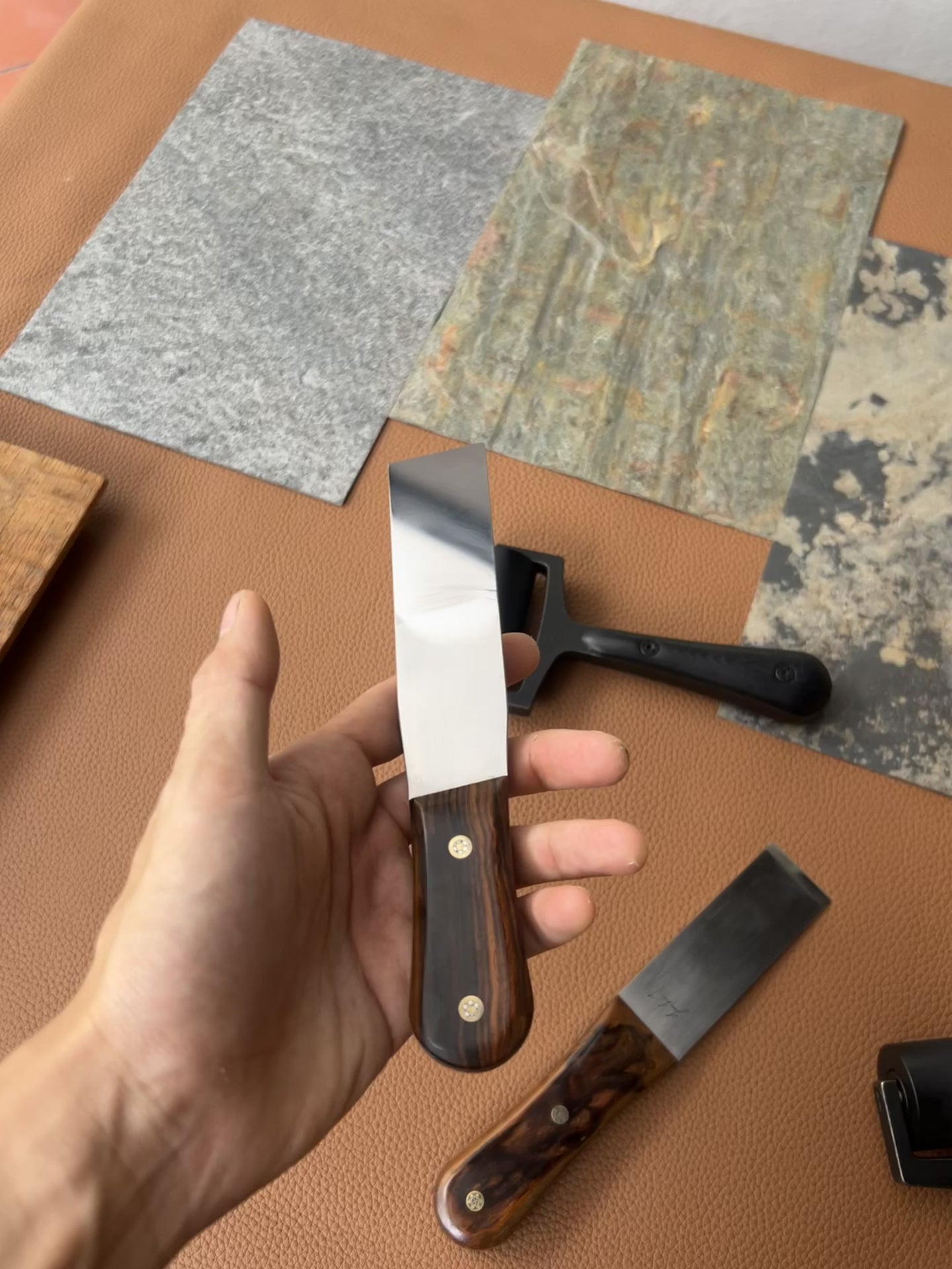 Leather Skiver Knife #3 Sole