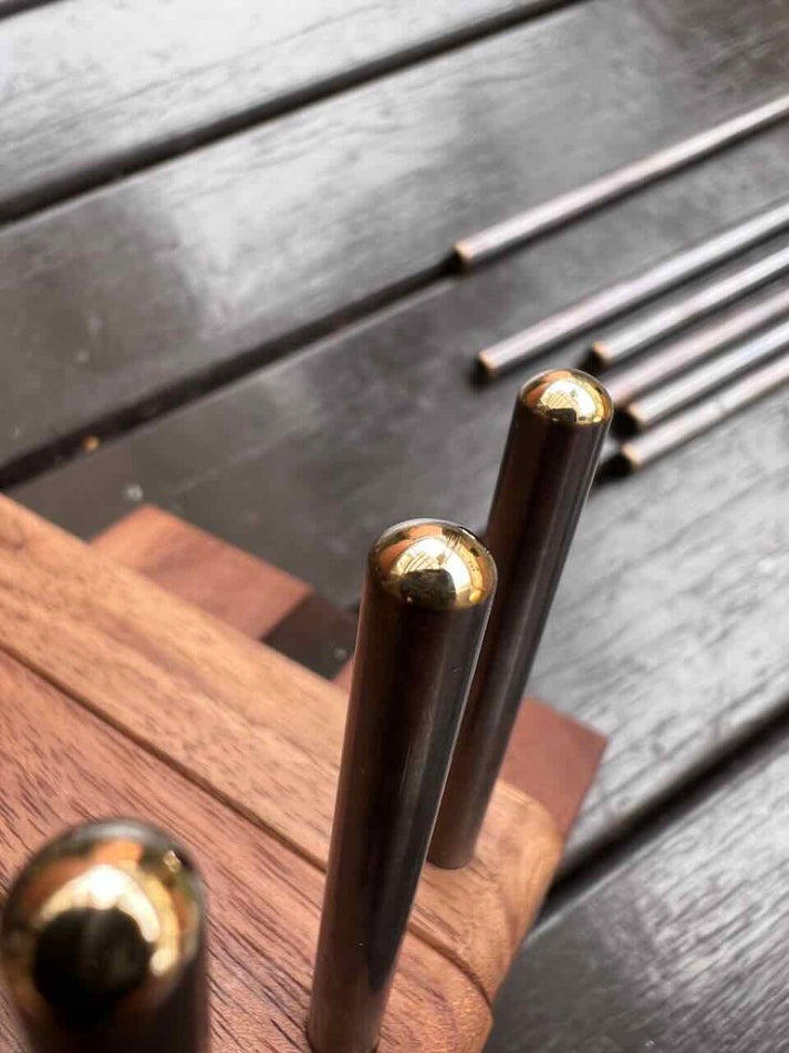 Large Edge Painting Rack with support rods - JunLinLeather