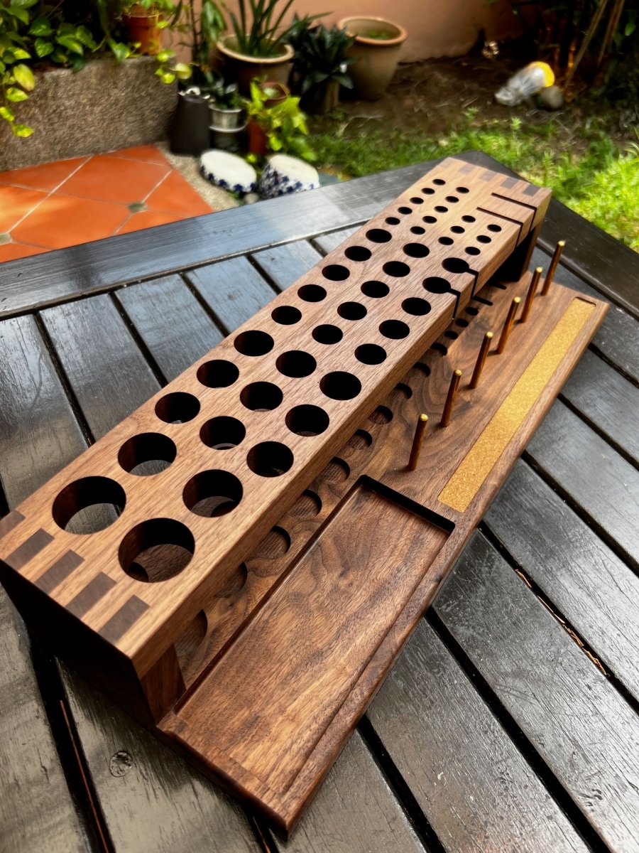 Large Tool Rack with Extended Platform - JunLinLeather