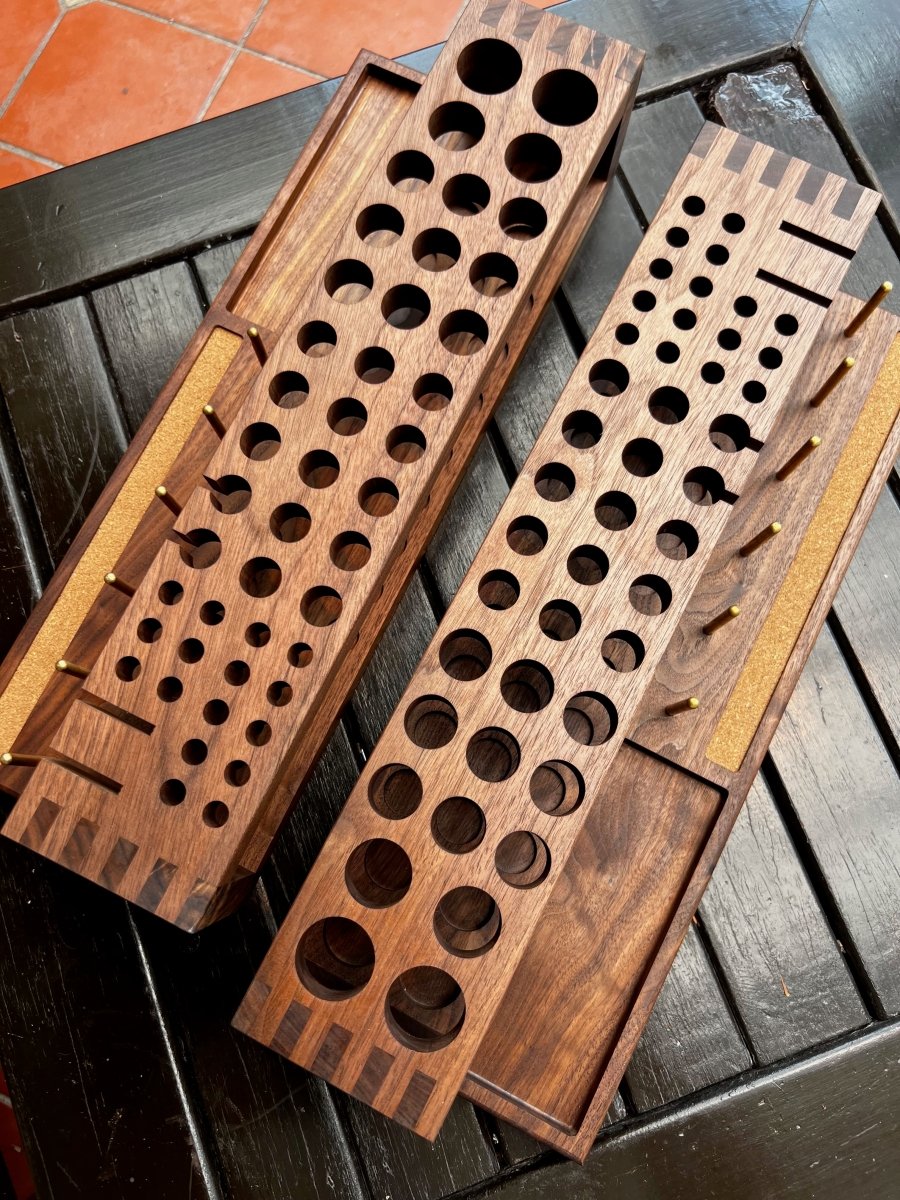 Large Tool Rack with Extended Platform - JunLinLeather